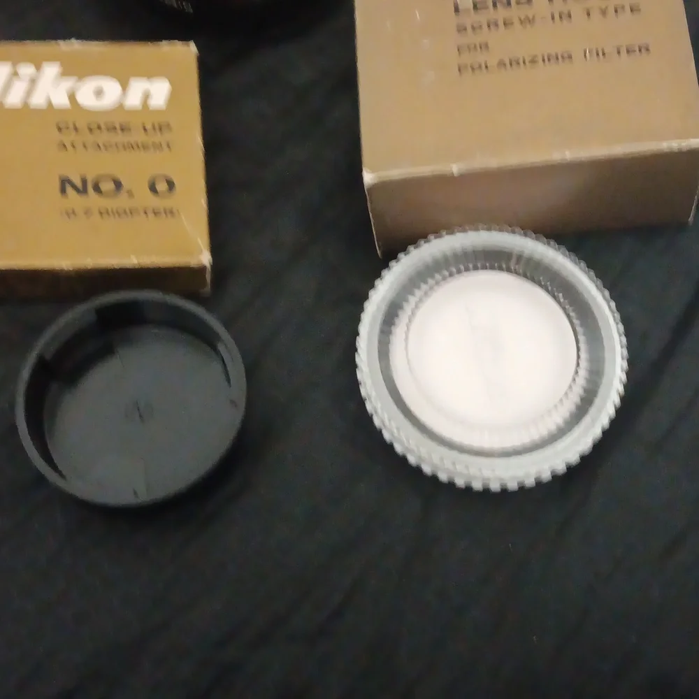 Vintage Nikon Lens Hoods